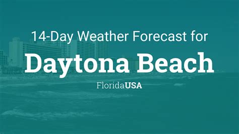 14 day weather forecast daytona beach florida